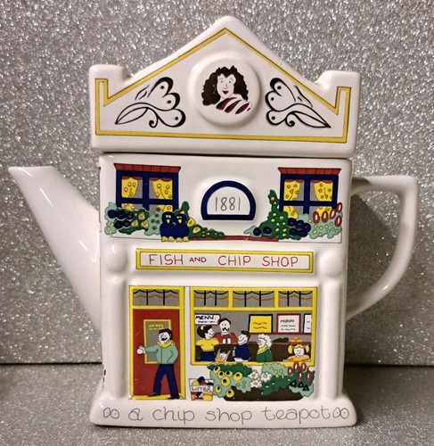 English life teapot wade - life,