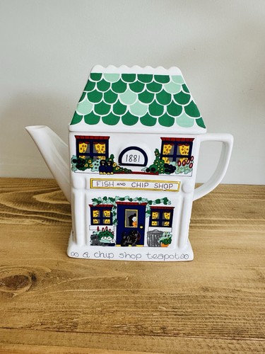 Wade english life teapots fish - teapots,